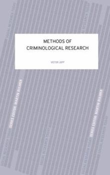 Hardcover Methods of Criminological Research Book