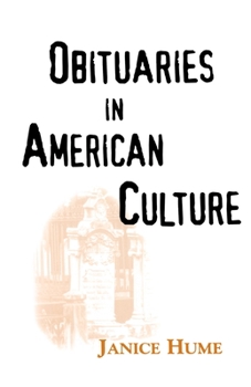 Paperback Obituaries in American Culture Book