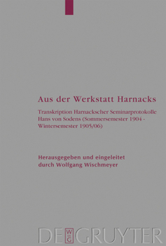 Hardcover Aus der Werkstatt Harnacks [German] Book