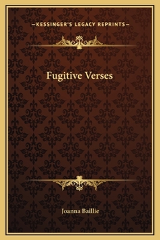 Fugitive Verses