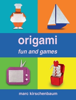 Hardcover Origami Fun and Games Book