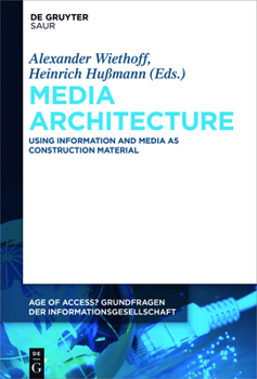 Hardcover Media Architecture: Using Information and Media as Construction Material Book