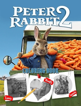 Paperback Peter Rabbit Lines Spirals Hearts Coloring Book