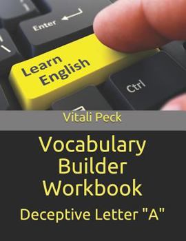 Paperback Vocabulary Builder Workbook: Deceptive Letter a Book