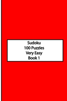 Paperback Sudoku-Very Easy-Book 1 Book
