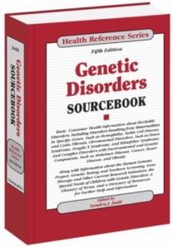 Hardcover Genetic Disorders Sourcebook Book