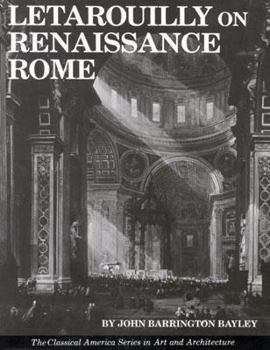 Paperback Letarouilly on Renaissance Rome Book