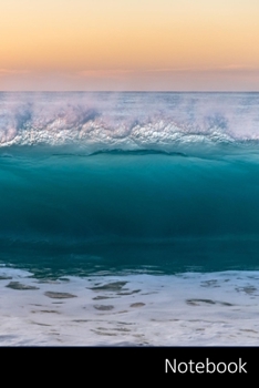Paperback Notebook: ビーチ、 海、 水、 海洋、 波、 ラ& Book