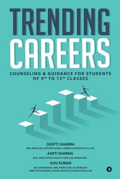 Paperback Trending Careers: Counseling & Guidance for Students of 9th to 12th Classes Book