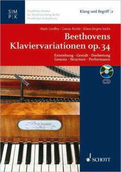 Hardcover Beethoven's Variations for Piano Op. 34 Book