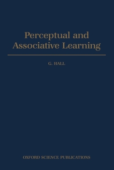 Hardcover Perceptual and Associative Learning Book