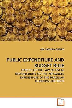 Paperback Public Expenditure and Budget Rule Book