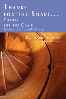 Paperback Thanks for the Share ...: Thanks for the Chair Book