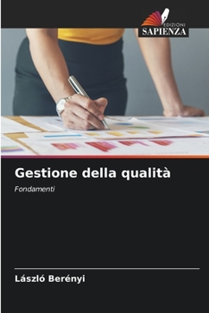 Paperback Gestione della qualità [Italian] Book