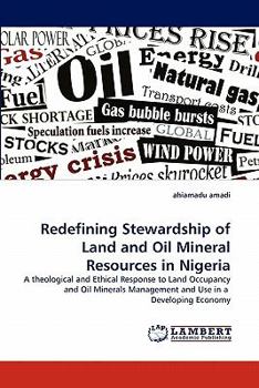 Paperback Redefining Stewardship of Land and Oil Mineral Resources in Nigeria Book
