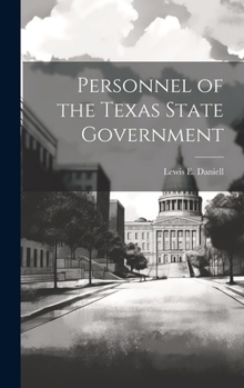 Hardcover Personnel of the Texas State Government Book