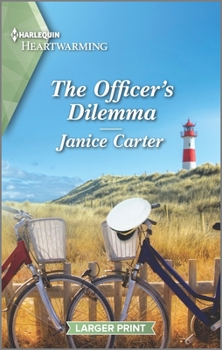 Mass Market Paperback The Officer's Dilemma: A Clean and Uplifting Romance [Large Print] Book