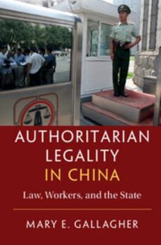 Paperback Authoritarian Legality in China Book