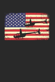 R44 Helicopter Notebook - Heli Pilot Journal Planner: Aviation Helo Organizer For Men Women Kids Blank