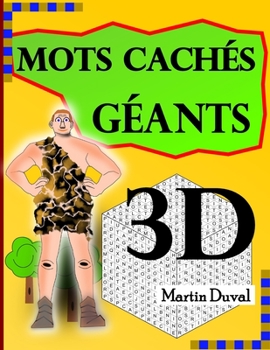 Paperback Mots Cachés Géants 3D [French] Book