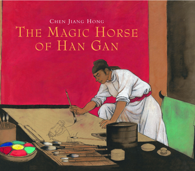 Hardcover The Magic Horse of Han Gan Book