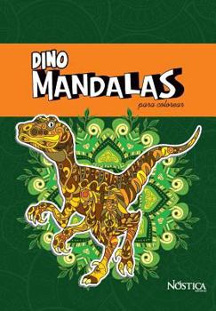 Paperback Dino Mandalas: para colorear [Spanish] Book