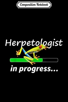 Composition Notebook: Future Herpetologist Tree Frog Amphibian Herpetology Art Kid  Journal/Notebook Blank Lined Ruled 6x9 100 Pages