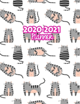 2020-2021 Planner: Two Year Calendar Organizer and Goal Journal | January 2020 - December 2021 Daily, Weekly and Monthly Planner Book with Back Sticker Expression Wall for 2 Years | Design Code 309956