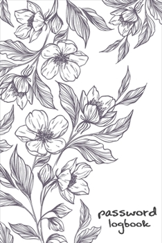 Paperback Password Logbook: Logbook and Notebook for Organize All of Passwords Book