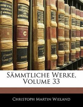 Paperback S?mmtliche Werke, Volume 33 [German] Book