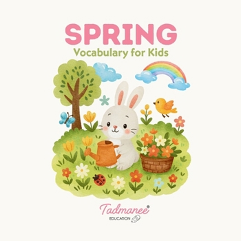 Paperback Spring Vocabulary for Kids Book