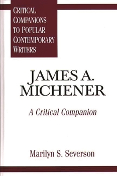 Hardcover James A. Michener: A Critical Companion Book