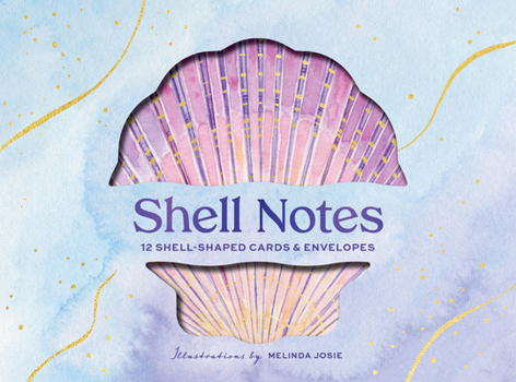 Misc. Shell Notes: 12 Shell-Shaped Cards & Envelopes Book