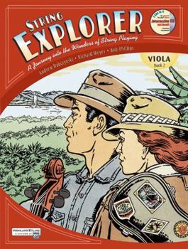 Paperback String Explorer, Bk 2: Viola, Book & Interactive CD Book