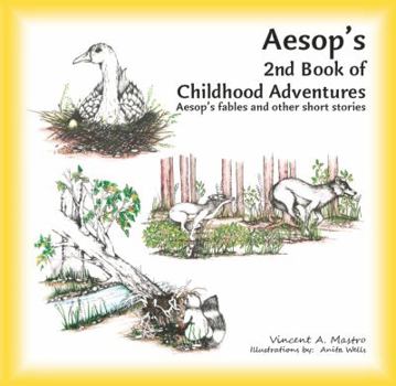 Paperback Aesop's 2nd Book of Childhood Adventures [Large Print] Book