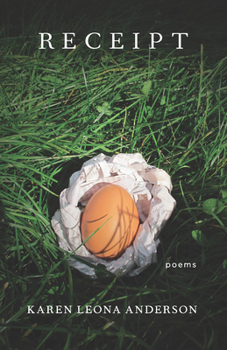 Paperback Receipt: Poems Book