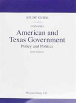 Paperback Study Guide for American and Texas Government: Policy and Politics Book