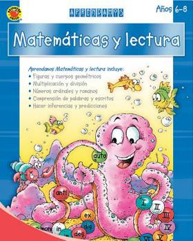 Paperback Aprendamos Matemáticas Y Lectura, Grades 1 - 3: Let's Learn Math and Reading [With Stickers] [Spanish] Book