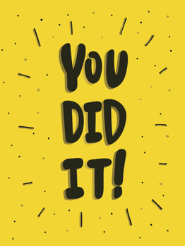 Hardcover You Did It! Book