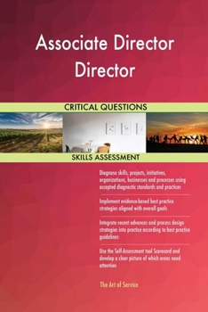 Paperback Associate Director Director Critical Questions Skills Assessment Book
