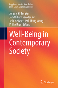 Paperback Well-Being in Contemporary Society Book