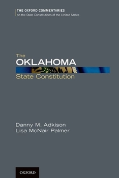 Hardcover The Oklahoma State Constitution Book