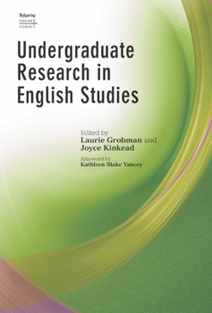 Paperback Undergraduate Research in English Studies Book