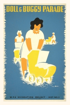 Paperback Vintage Journal WPA Doll & Buggy Parade Book