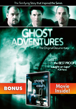 DVD Ghost Adventures / Ghosts Don't Exist Book
