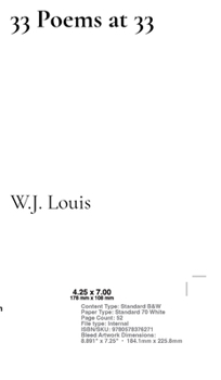 33 Poems at 33: And Other Works