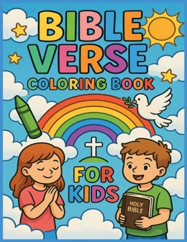 Paperback Bible Verse Coloring Book for Kids Book