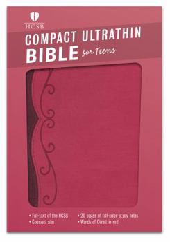 Imitation Leather Compact Ultrathin Bible for Teens-HCSB Book