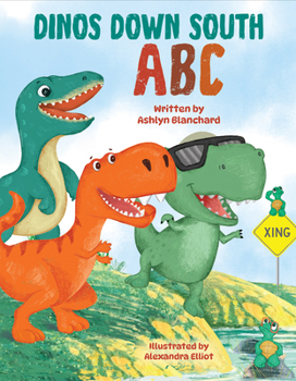 Hardcover Dinos Down South ABC Book