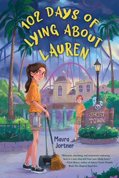 Hardcover 102 Days of Lying about Lauren Book